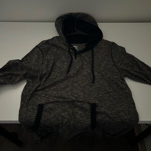 Route 66 Charcoal and Black Hoodie